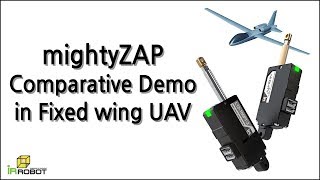 Linear Servo Current Consumption Comparative Demo in Fixed Wing UAV [upl. by Izzy430]