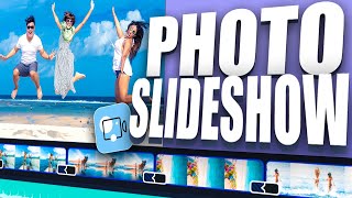 How To Make A Photo Slideshow In Movavi [upl. by Akibma]