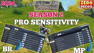 Best Sensitivity Settings in Cod Mobile Season 2  codm br settings  br settings cod mobile 2024 [upl. by Fritze194]