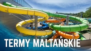 All Water Slides  Zjeżdżalnie Termy Maltańskie Poznań Poland POV [upl. by Jehiah969]