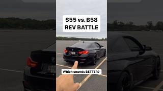 BMW M340i B58 vs M3 S55 Sound Test amp Rev Battle cars car bmw [upl. by Okin929]