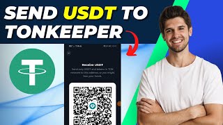 How To Send USDT To Tonkeeper Wallet  StepbyStep Guide [upl. by Tadich]