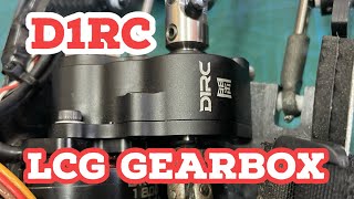 D1RC LCG Gearbox For 110 RC Crawler [upl. by Ayitahs]