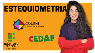 Balanceamento de Equações Químicas COLUNI CEDAF IFPS [upl. by Schroth]