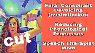 Final Consonant Devoicing Phonological Process Assimilation Practice Exercises with Mrs G [upl. by Gaylor75]