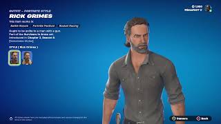 may 19th item shop Rick Grimes is back [upl. by Warchaw]