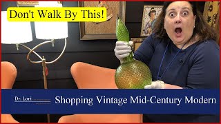 Vintage MCM Treasures Hollywood Regency Chalkware Glass Table Ceramics Thrift with Me Dr Lori [upl. by Oeht]