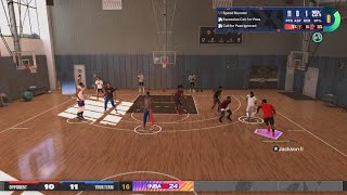 Chis brickley gym 3v3 nba2k24 lovebasketball livegameplay [upl. by Neron]