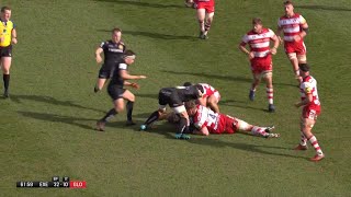 TRY of the Week  Jack Nowell  Chiefs v Gloucester [upl. by Yelsnik939]