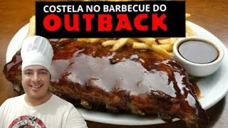 A FAMOSA COSTELA DO OUTBACK  Fácil e Suculenta Uma Delicia [upl. by Baalbeer]