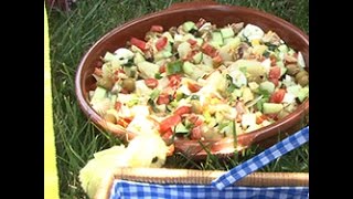 Come preparare uninsalata estiva  videoricette di insalate con tonno [upl. by Cato]