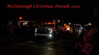 McDonough Christmas Parade 2022 McDonough GA [upl. by Hinkle113]