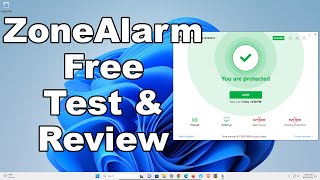 ZoneAlarm Free Antivirus Test amp Review 2023  Antivirus Security Review  Security Test [upl. by Crystal558]