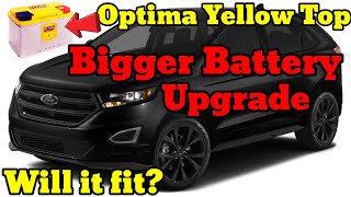 Ford Edge Battery Upgrade [upl. by Irek]