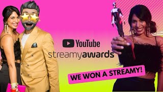 WE WON A STREAMY AWARD 🏆  Sheena amp TRID  Vlog [upl. by Ahsetra]