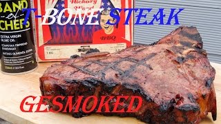 TBone Steak gesmoked [upl. by Gurias]