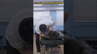 카이로프랙틱 Shoulder manipulation 카이로프랙틱 chiropractic manipulation 도수치료 카이로프랙틱교육 hvla shoulder [upl. by Teeniv]