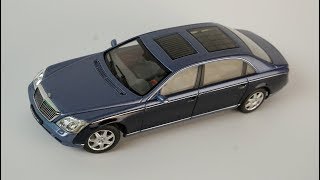 MAYBACH 62 AUTOART 143 START РЕДКАЯ [upl. by Ariik]