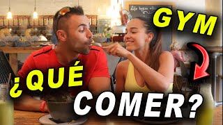 🥗🍔 ¿Qué comer antes y después del gym❓ [upl. by Piero]