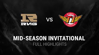 RNG vs SKT All Games Highlights Semifinal MSI 2016 Mid Season Invitational  Royal v SKTelecom T1 [upl. by Niarb]