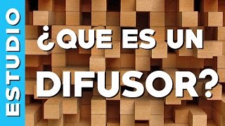 Home Studio  Qué es un Difusor Acústico [upl. by Uos]