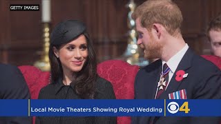 Local Movie Theaters To Show Royal Wedding On The Big Screen [upl. by Immac]