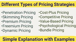 Meaning of Price and Pricing Pricing Strategies in Hindi with Examples [upl. by Nawaj]