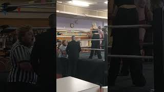 DrewAshlyn  ring announcer does the twist of fate [upl. by Etrem]