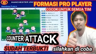 TERBUKTI AMPUH‼️Formasi pro player bertahan Dan menyerang Anti kalah Pes 20212023 ps3 [upl. by Sloan]