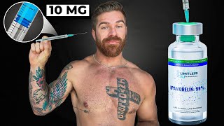 How to reconstitute ipamorelin Growth hormone Peptide 10mg [upl. by Kries]