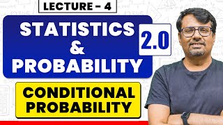 Conditional Probability  Statistics and Probability  By GP Sir [upl. by Gualterio]