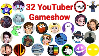 I Made A Gameshow With 32 YouTubers [upl. by Yulma]