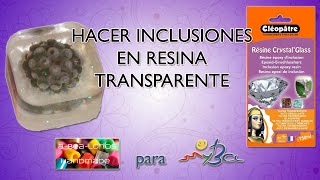 Resina para inclusiones transparente tutorial cómo usar [upl. by Gibbs]