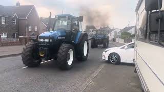 Tractor run at Rasharkin Co Antrim [upl. by Byrann]