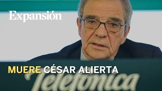 Muere César Alierta ex presidente de Telefónica [upl. by Nesnar]