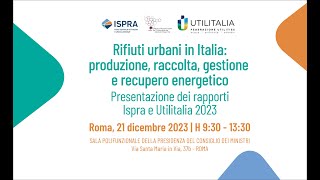 Rifiuti urbani in Italia produzione raccolta gestione e recupero energetico [upl. by Kimura479]