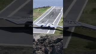 Air Challenge Taking Off from the Smallest Commercial Runway in Saba Gaming aviation msfs2020 [upl. by Iaht295]