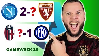 Serie A Gameweek 28 Predictions amp Betting Tips [upl. by Erdei291]