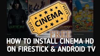 How to install Cinema HD on Firestick amp Android TV Easily [upl. by Kelli]