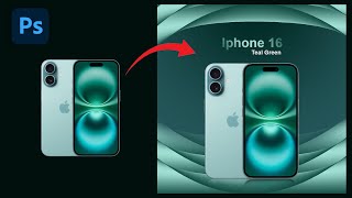 Mobile Product Manipulation in Adobe Photoshop  Iphone 16 amp 16 Pro Max [upl. by Felike]