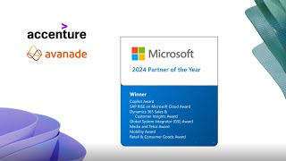 Accenture amp Avanade Transforming Business with Microsoft Copilot  2024 Partner of the Year [upl. by Jemie]