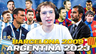 BARCELONA DE GUARDIOLA 20092012 VS LA SCALONETA 20192022  ¿QUE EQUIPO FUE MEJOR [upl. by Jolynn]