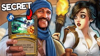 I Tried To Find the HIDDEN Hearthstone Deck [upl. by Nodle251]