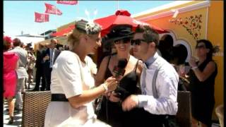 Anthony Callea interview Oaks Day 2009 [upl. by Nela]