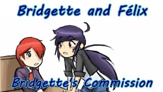 Miraculous Ladybug Comic Dub Bridgette and Félix  Bridgettes Commission [upl. by Bovill648]