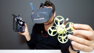 Eachine QX65 with Flysky FSI6 Review [upl. by Berners]