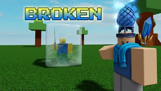 Ability Wars  Brickbattler is Broken  Roblox [upl. by Ecnatsnok]