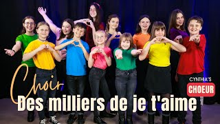 Des milliers de je taime Slimane Cover Chorale Clée Vocal Juniors [upl. by Aitsirhc]