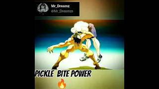 Pickle vs jack hanma  pickle bite power 🔥 anime MrDreamzs [upl. by Pendleton]