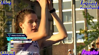 High Jumper  Yaroslava Mahuchikh  203m [upl. by Alessandra]